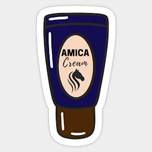 AMICA Cream Sticker